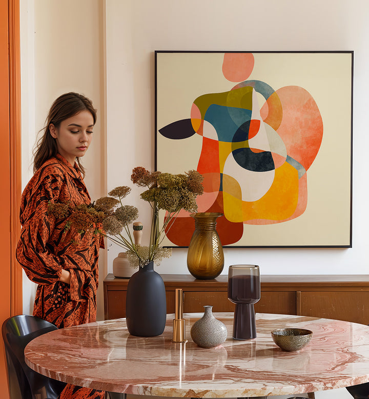 SHAPES VI , ABSTRACT PAINTINGS