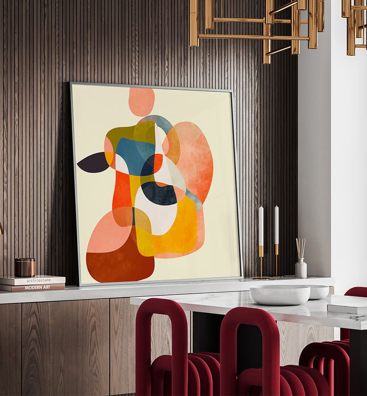 SHAPES VI , ABSTRACT PAINTINGS