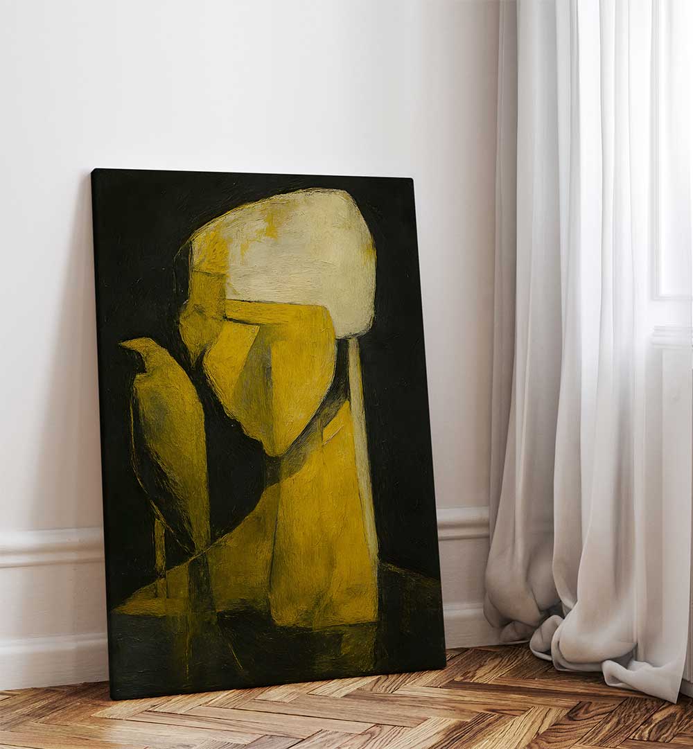 SHATTERED VISAGE , EXPRESSIONISM PAINTINGS