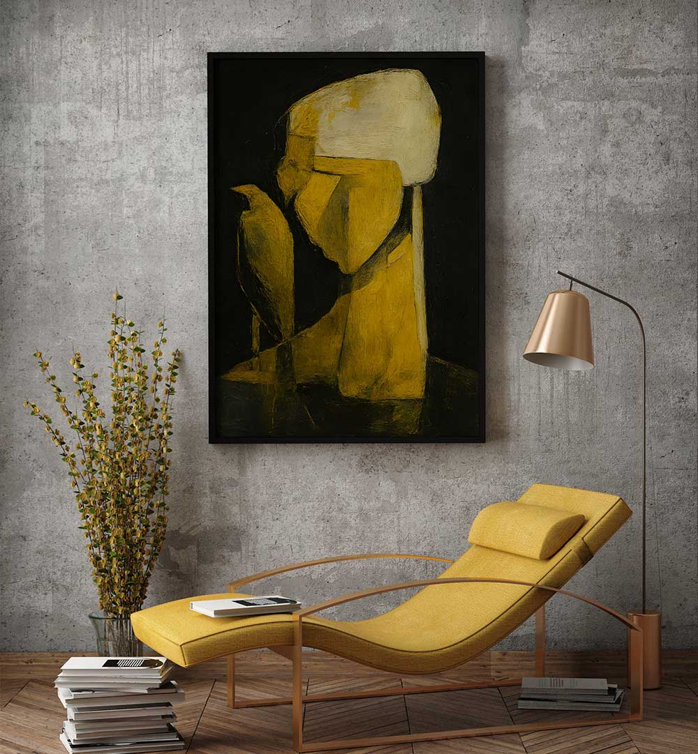 SHATTERED VISAGE , EXPRESSIONISM PAINTINGS