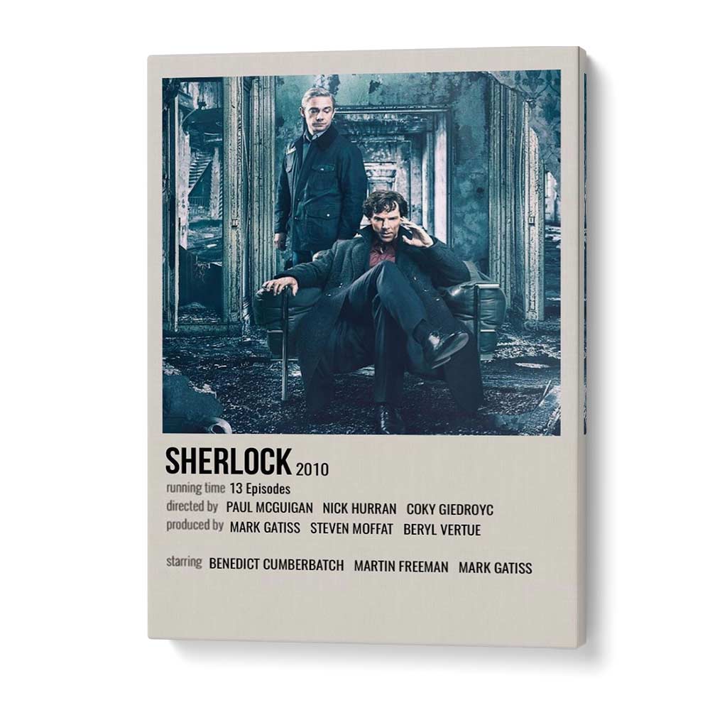 SHERLOCK 2010 MOVIE POSTERS in Gallery Wrap