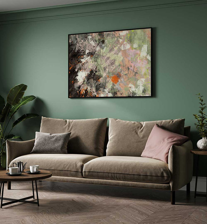Elevate your decor with SHIPS THAT PASS IN THE NIGHT, ABSTRACT PAINTINGS featuring dynamic earthy tones.