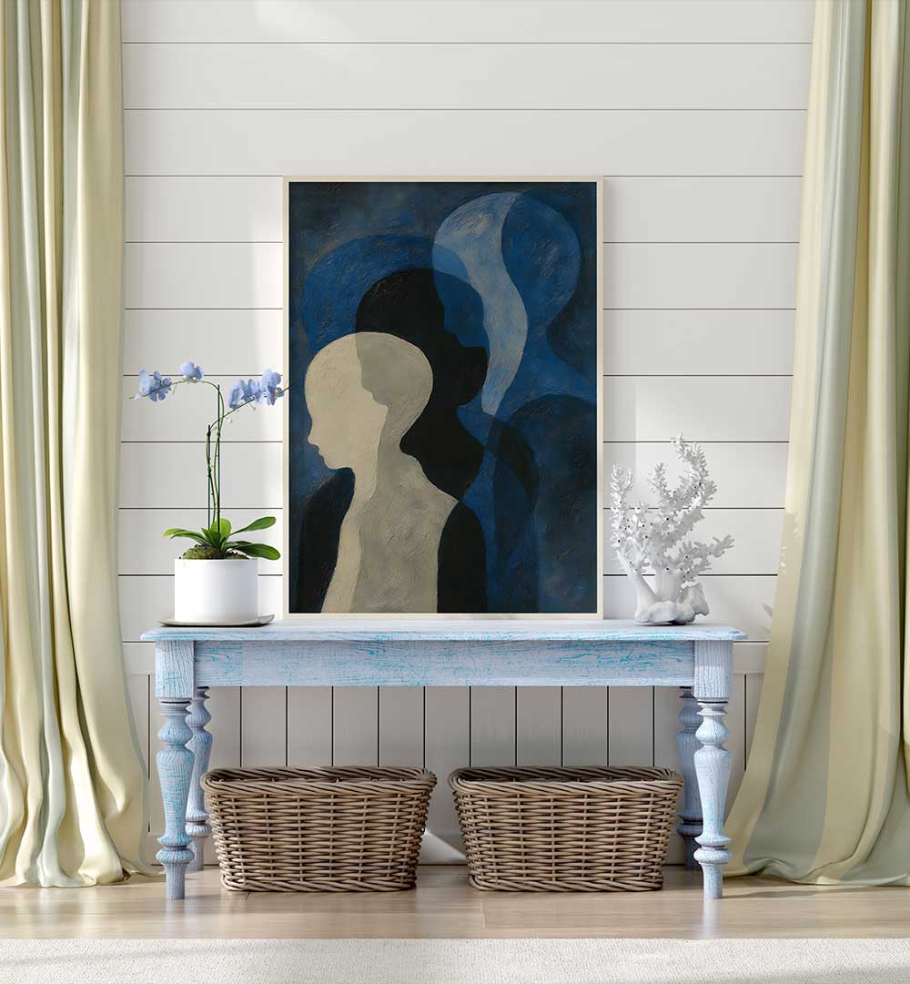 SILENT ECLIPSE , EXPRESSIONISM PAINTINGS