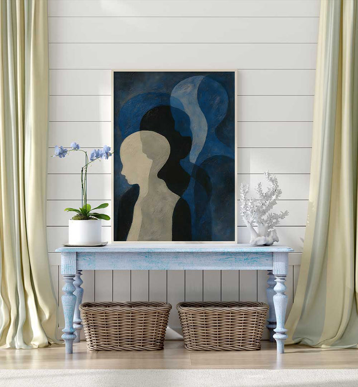 SILENT ECLIPSE , EXPRESSIONISM PAINTINGS