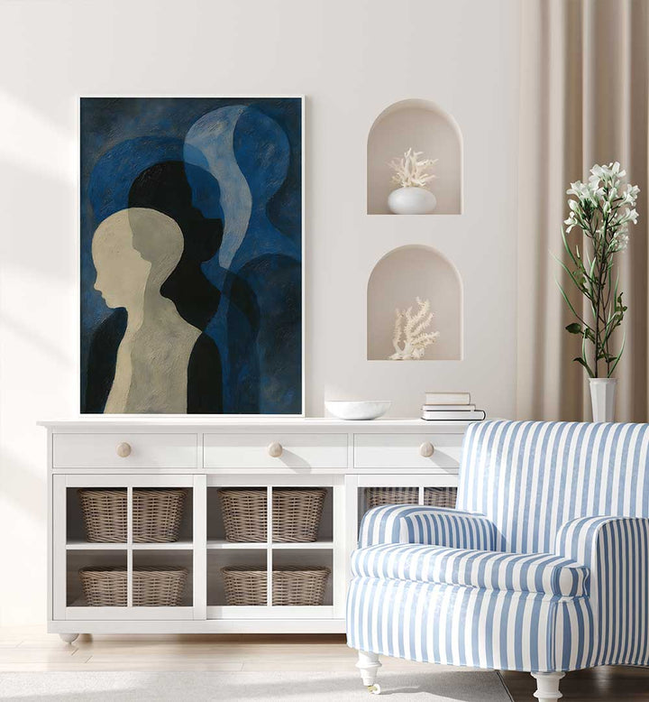 SILENT ECLIPSE , EXPRESSIONISM PAINTINGS