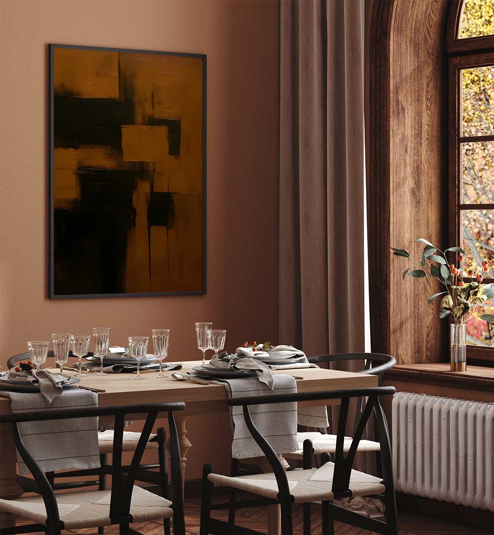 SILENT GEOMETRY , EXPRESSIONISM PAINTINGS