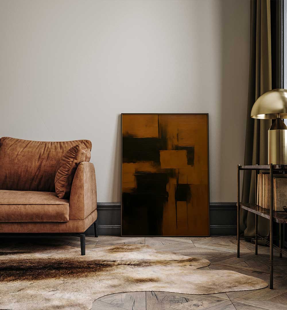 SILENT GEOMETRY , EXPRESSIONISM PAINTINGS