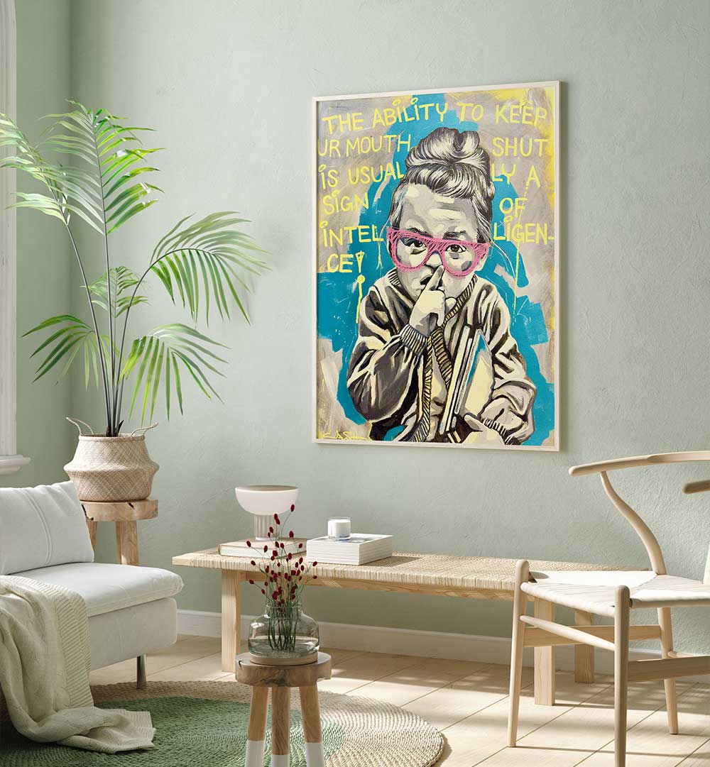 SILENT WISDOM KID , POP ART PAINTINGS