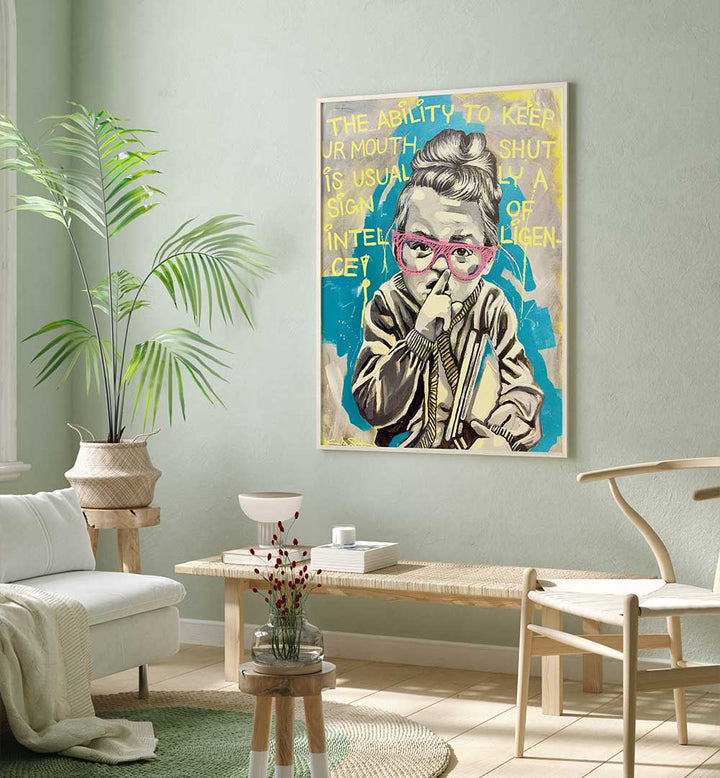 SILENT WISDOM KID , POP ART PAINTINGS