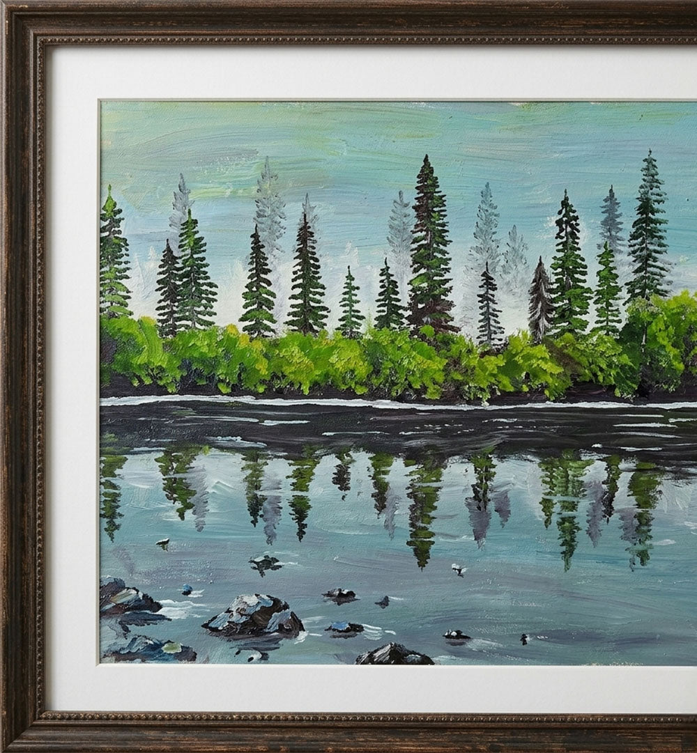 SILENT PINES , HANDMADE ARTWORKS