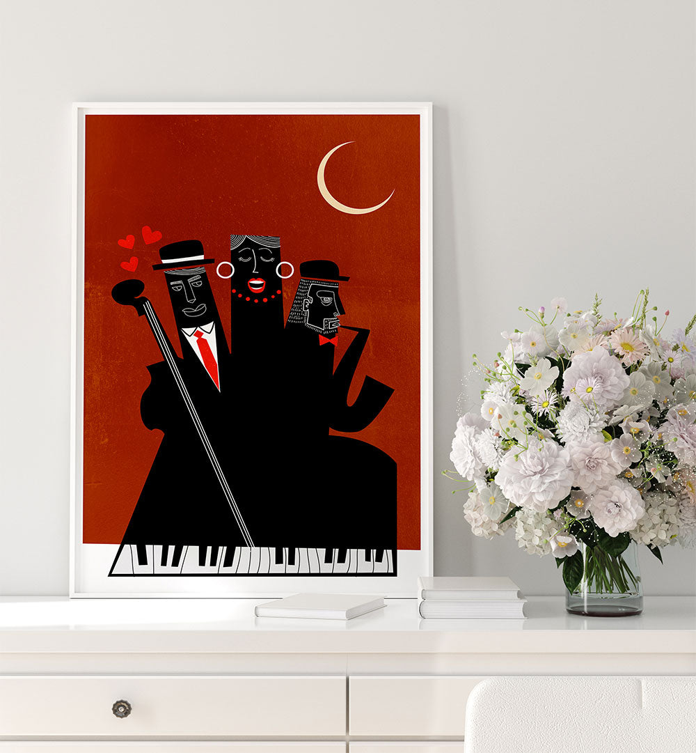 SINGING AROUND THE CHRISTMAS TREE , MUSIC POSTERS