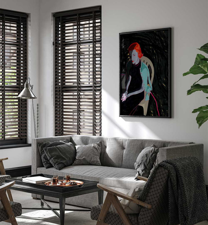 SITTER NO II , PORTRAITS & FIGURATIVE ILLUSTRATIONS