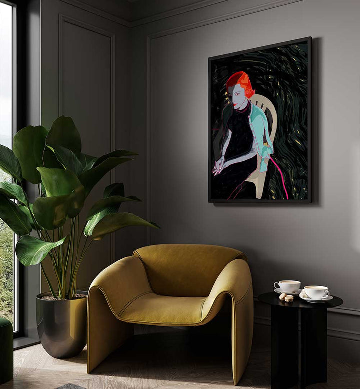 SITTER NO II , PORTRAITS & FIGURATIVE ILLUSTRATIONS