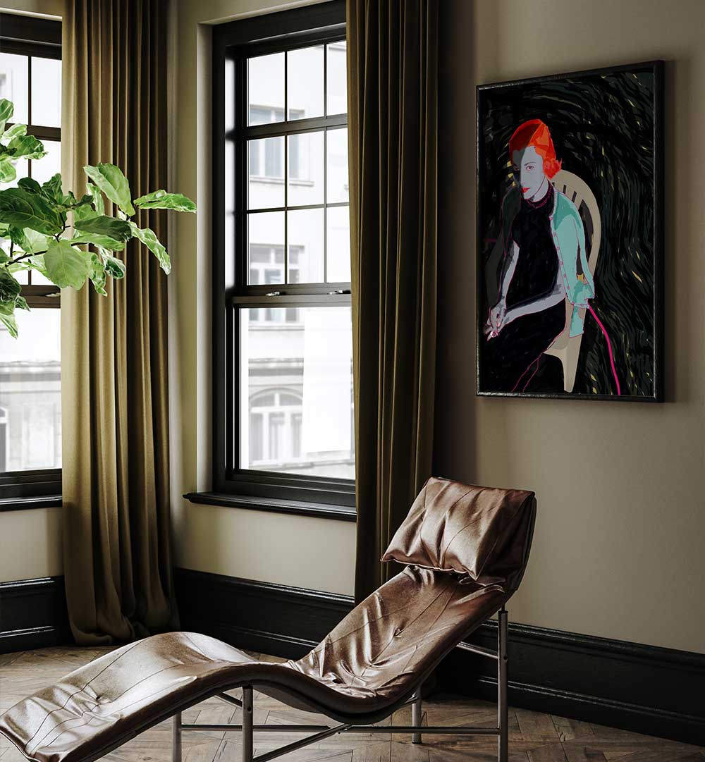 SITTER NO II , PORTRAITS & FIGURATIVE ILLUSTRATIONS