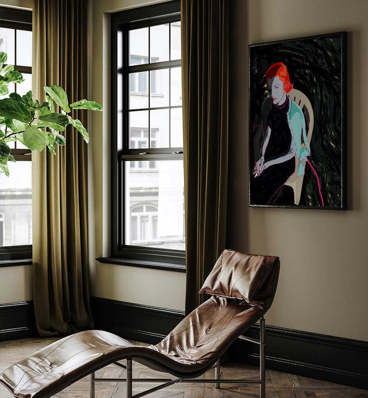 SITTER NO II , PORTRAITS & FIGURATIVE ILLUSTRATIONS