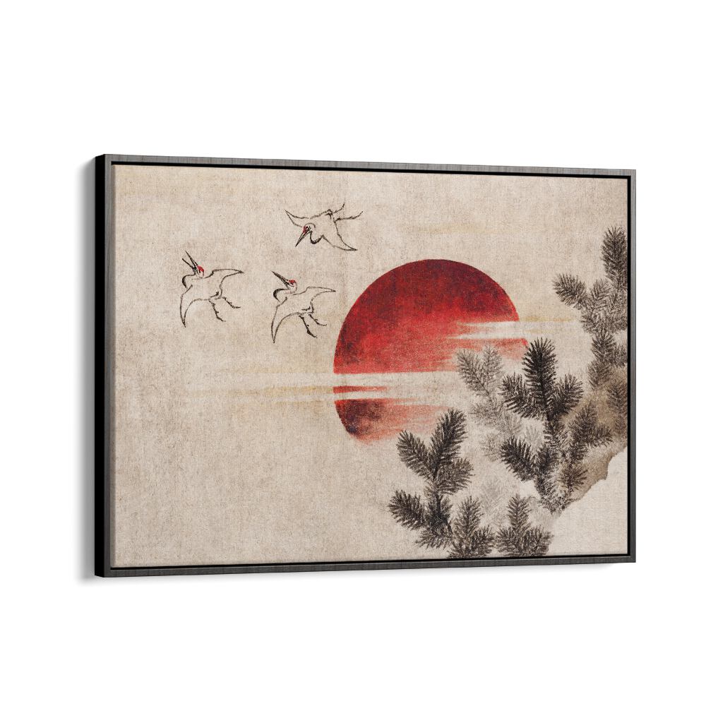 SKETCHES (1814) Japanese Art Artwork in Black Floater Frame