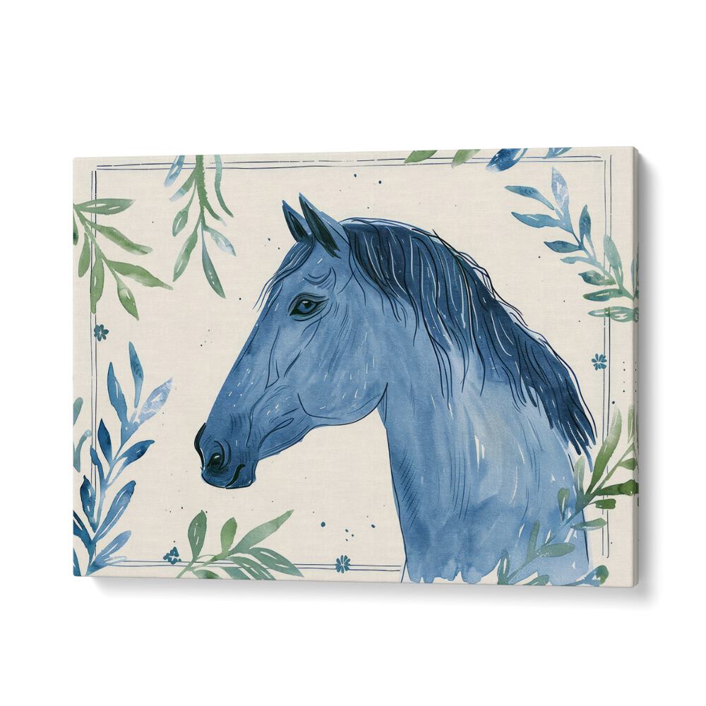 Sky Stallion Kids Art Artwork in Gallery Wrap
