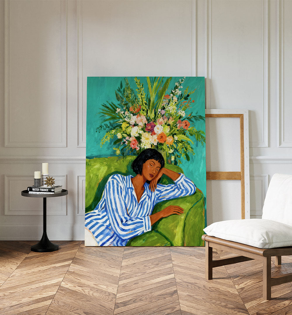 SLEEPING WOMAN BLOOMS