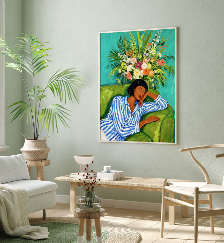 SLEEPING WOMAN BLOOMS