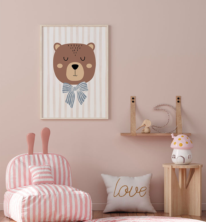 SLEEPY BEAR I , KIDS ROOM PAINTINGS