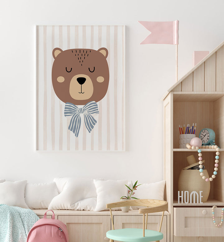 SLEEPY BEAR I , KIDS ROOM PAINTINGS