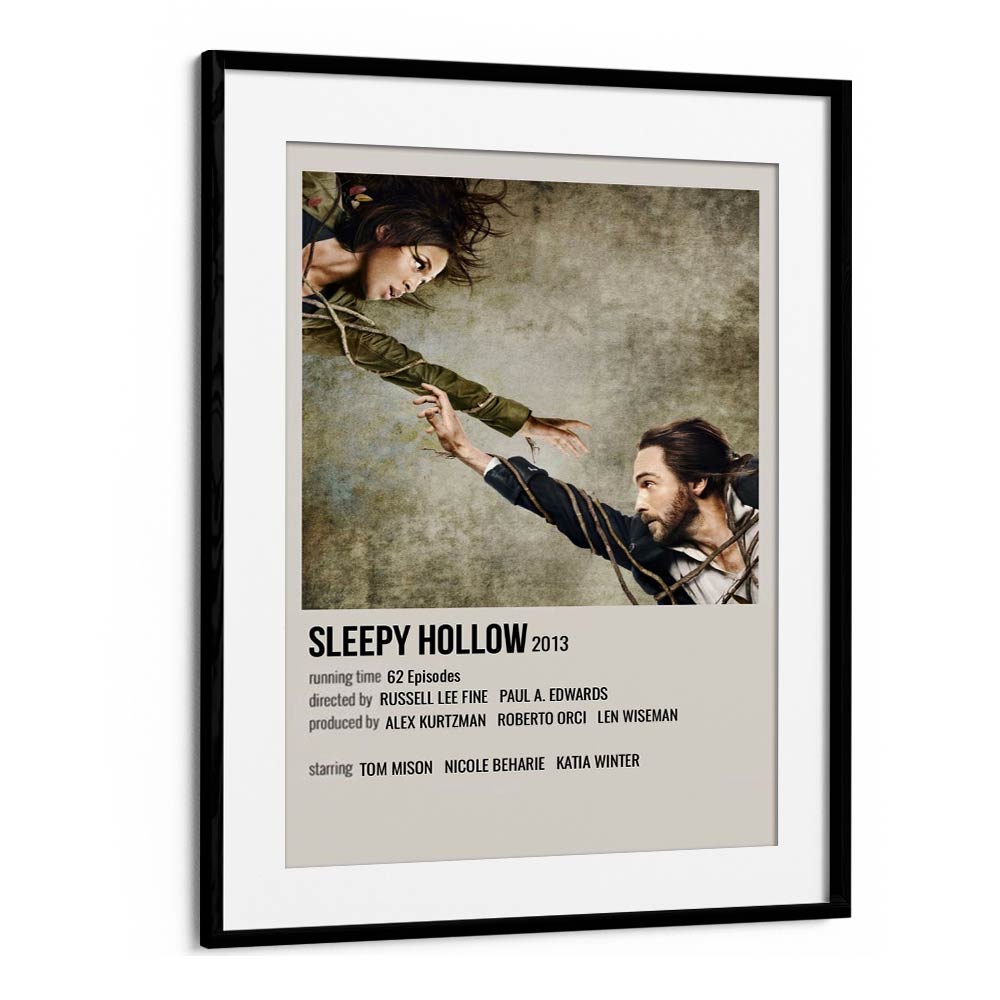 SLEEPY HOLLOW 2013 II MOVIE POSTERS in Black Frame With Mount