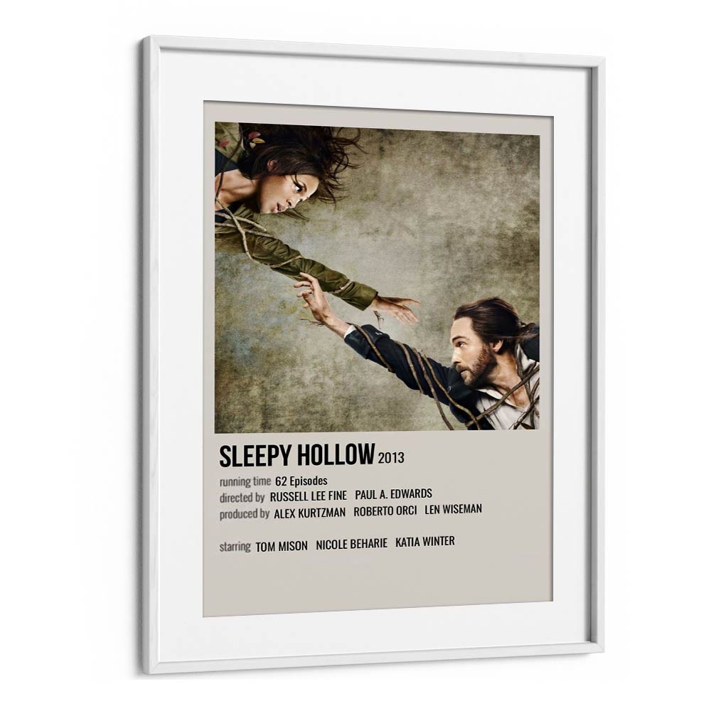 SLEEPY HOLLOW 2013 II MOVIE POSTERS in White Frame With Mount