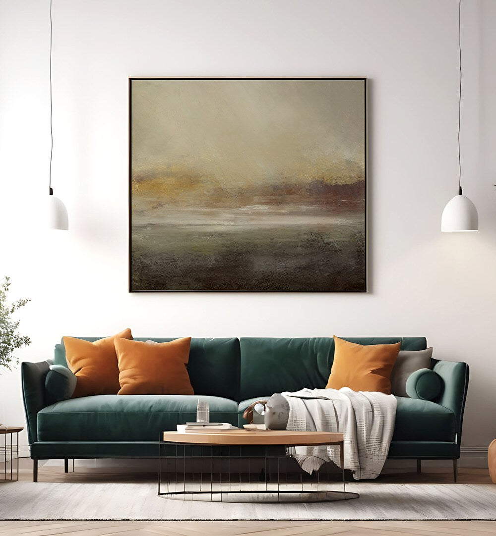 Transform your space with SLEEPY MIST, ABSTRACT PAINTINGS, featuring calming colors and fluid forms for tranquility.