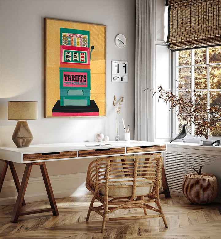 SLOT MACHINE TARIFFS , GAMING POSTERS