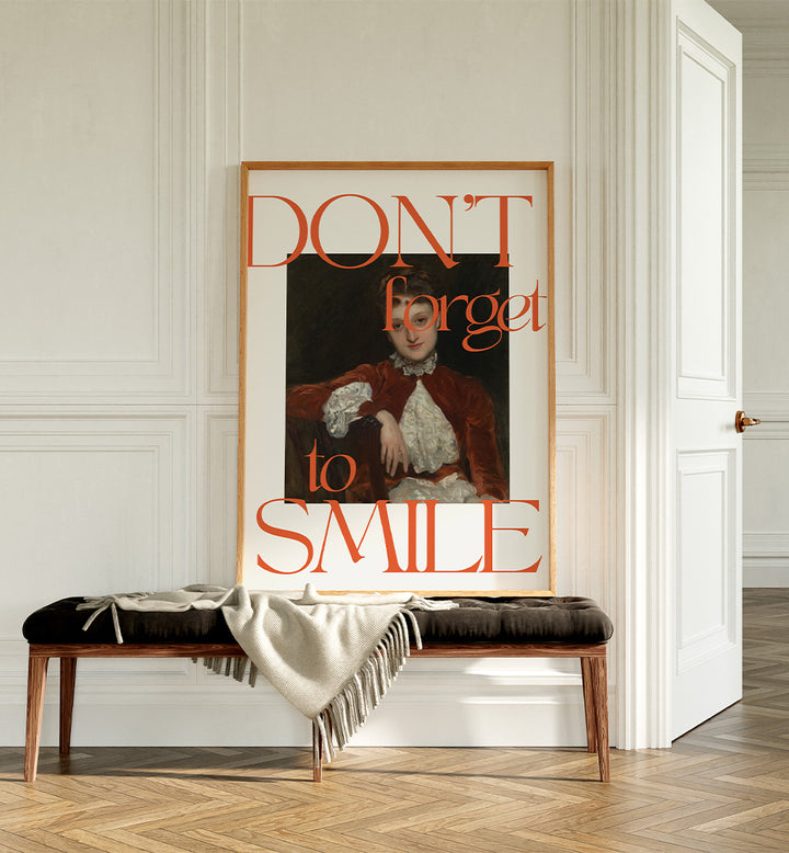 SMILING WOMAN ENCOURAGING WORDS