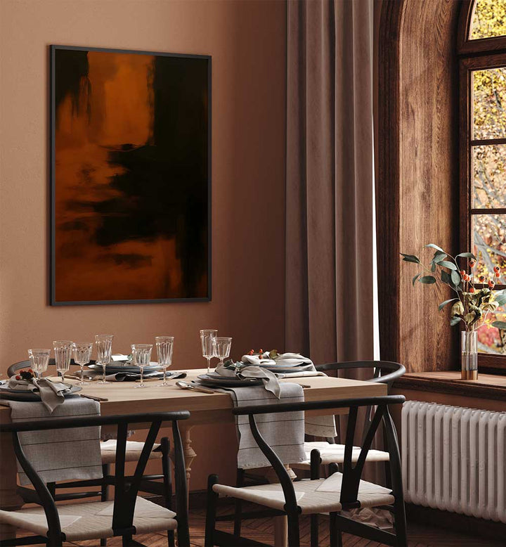 SMOKE OF THE PAST , EXPRESSIONISM PAINTINGS