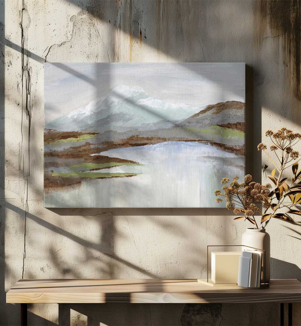 SNOWY ALP , LANDSCAPE PAINTINGS