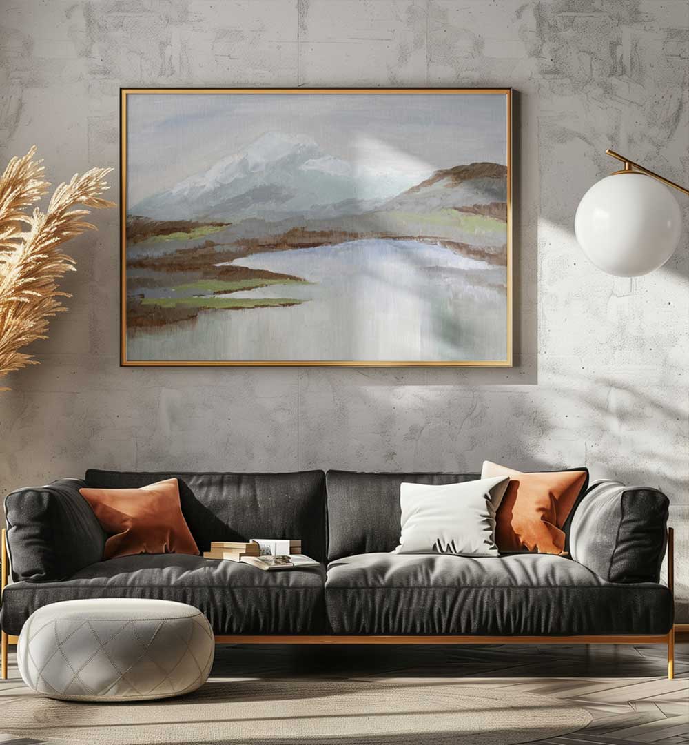SNOWY ALP , LANDSCAPE PAINTINGS