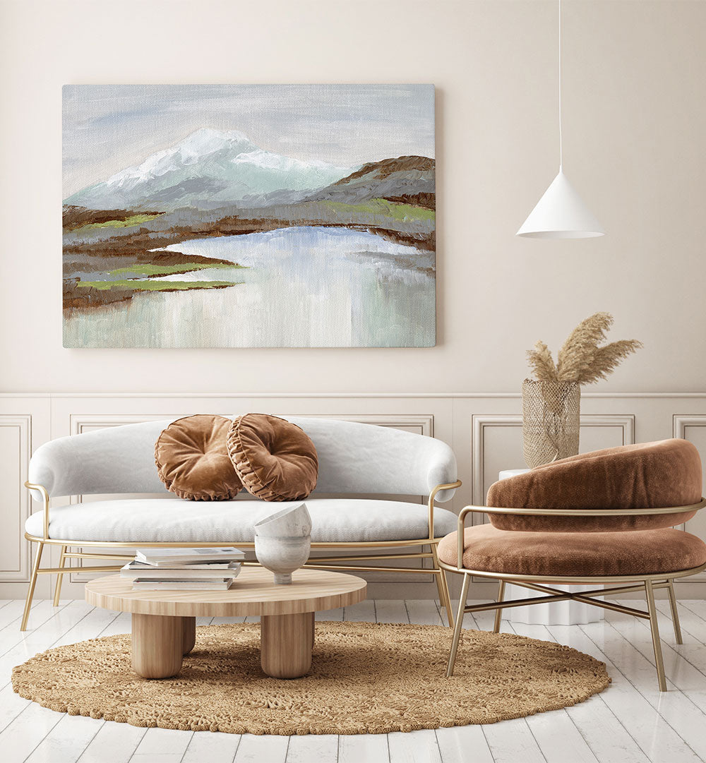 SNOWY ALP , LANDSCAPE PAINTINGS