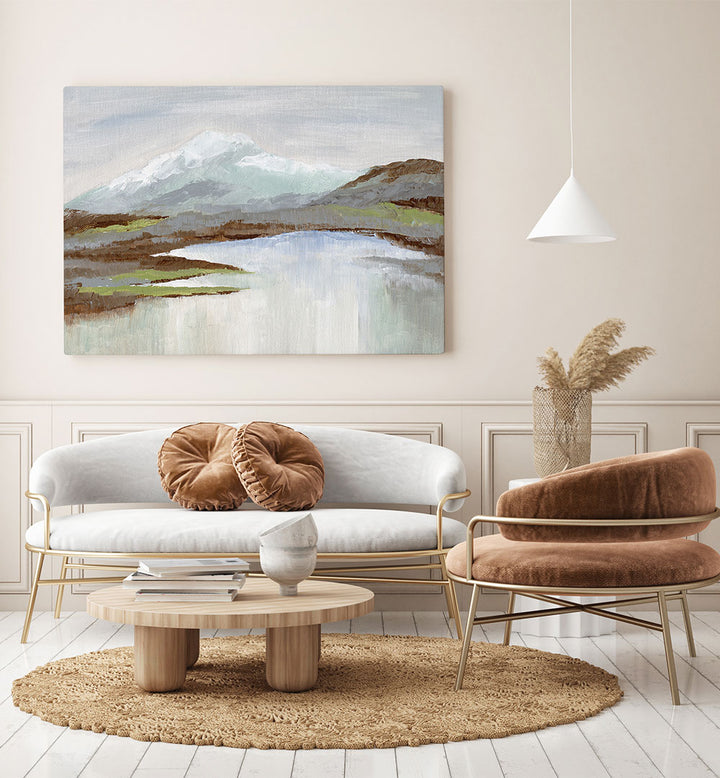 SNOWY ALP , LANDSCAPE PAINTINGS