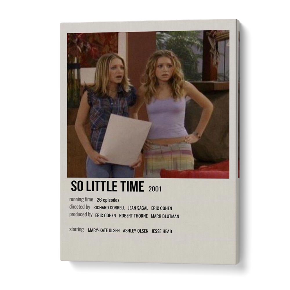 SO LITTLE TIME 2001 MOVIE POSTERS in Gallery Wrap