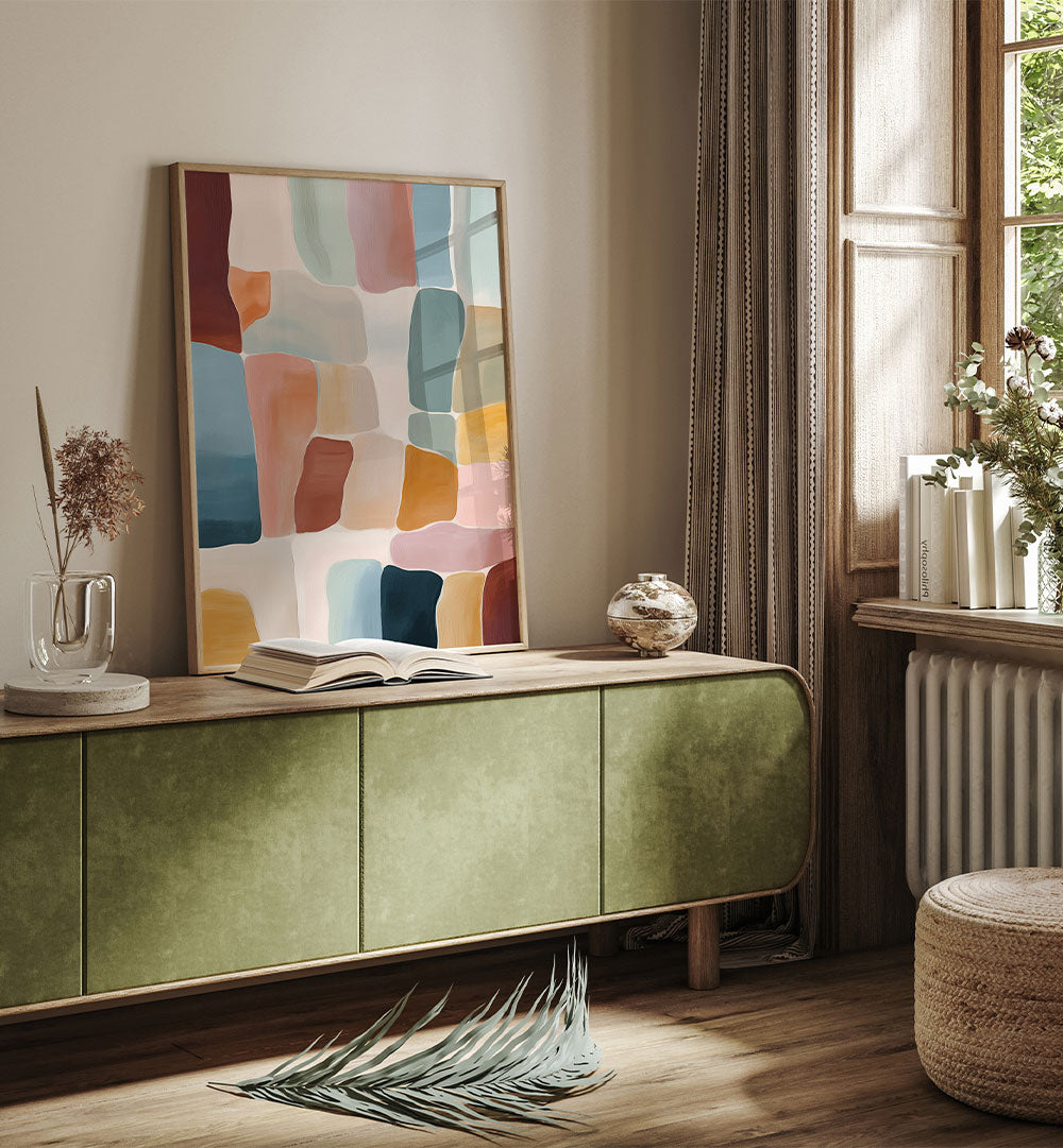 SOFT ORGANIC COLOUR SHAPES