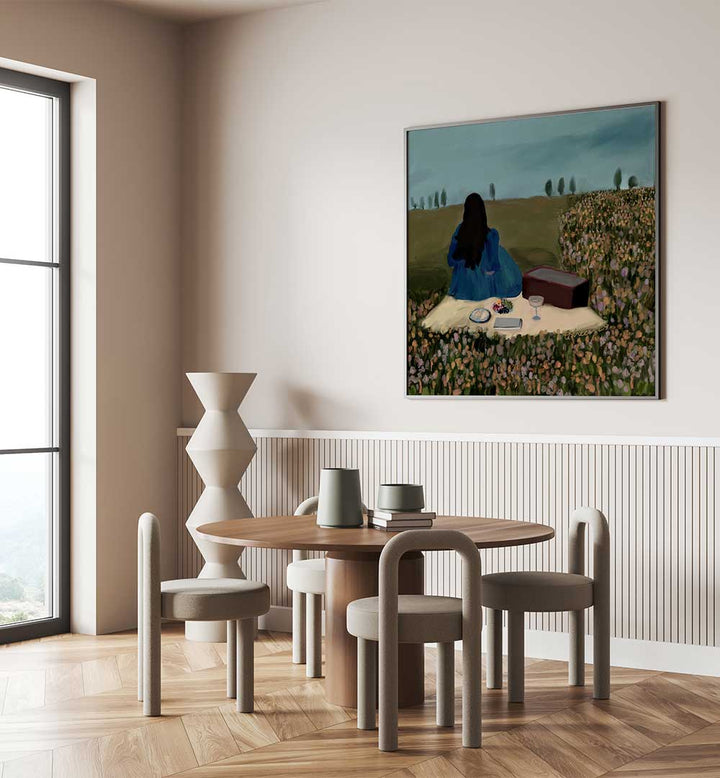 SOLO PICNIC DATE , PORTRAITS & FIGURATIVE ILLUSTRATIONS