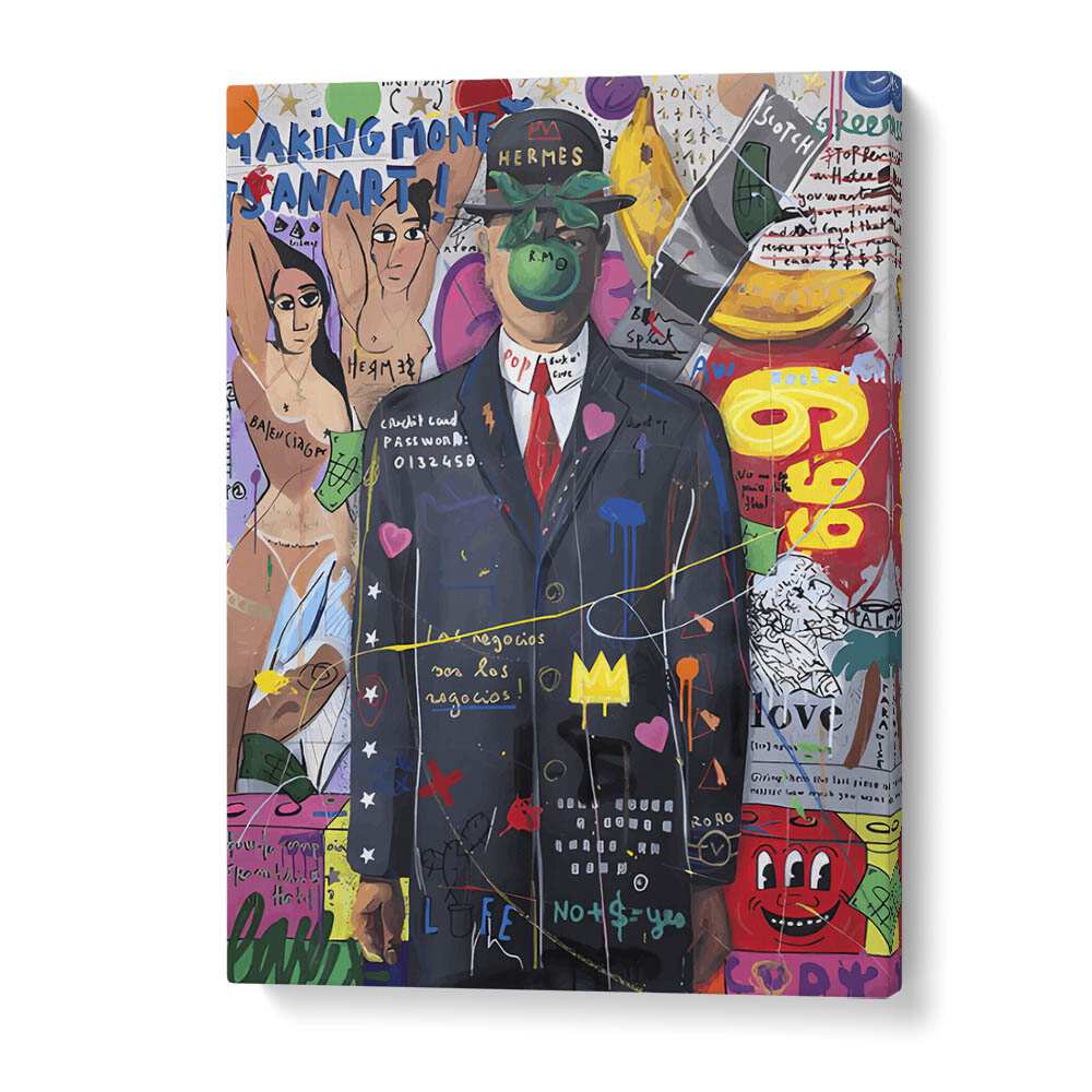 Son Of Pop Pop Art Artwork in Gallery Wrap