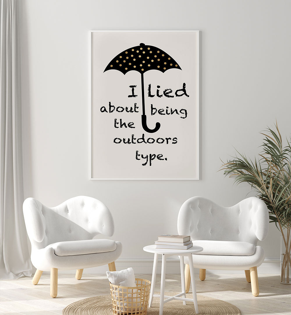SORRY I LIED , QUOTES & TYPOGRAPHY POSTERS