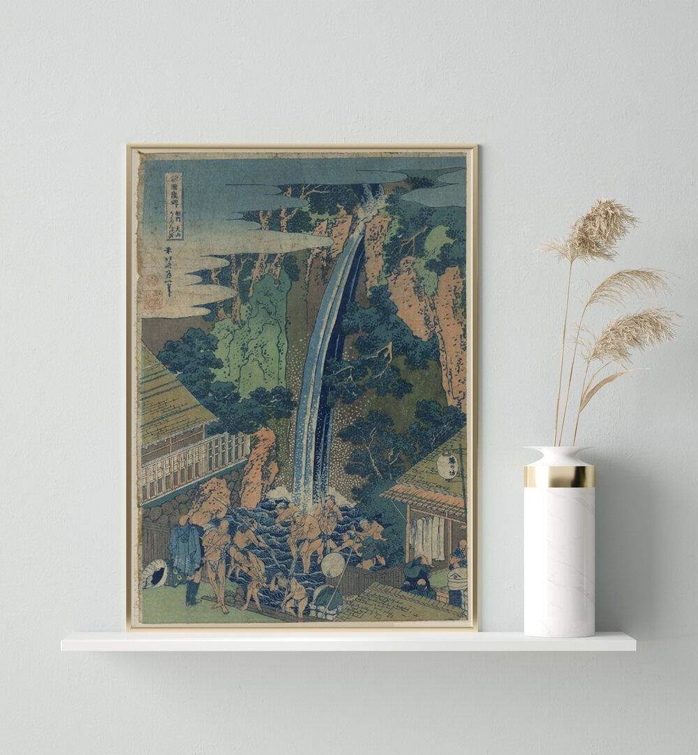 SŌ̄SHŪ ŌYAMA RŌBEN NO TAKI , VINTAGE PAINTINGS
