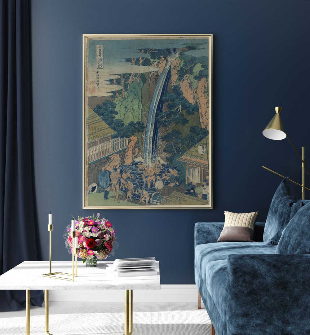 SŌ̄SHŪ ŌYAMA RŌBEN NO TAKI , VINTAGE PAINTINGS
