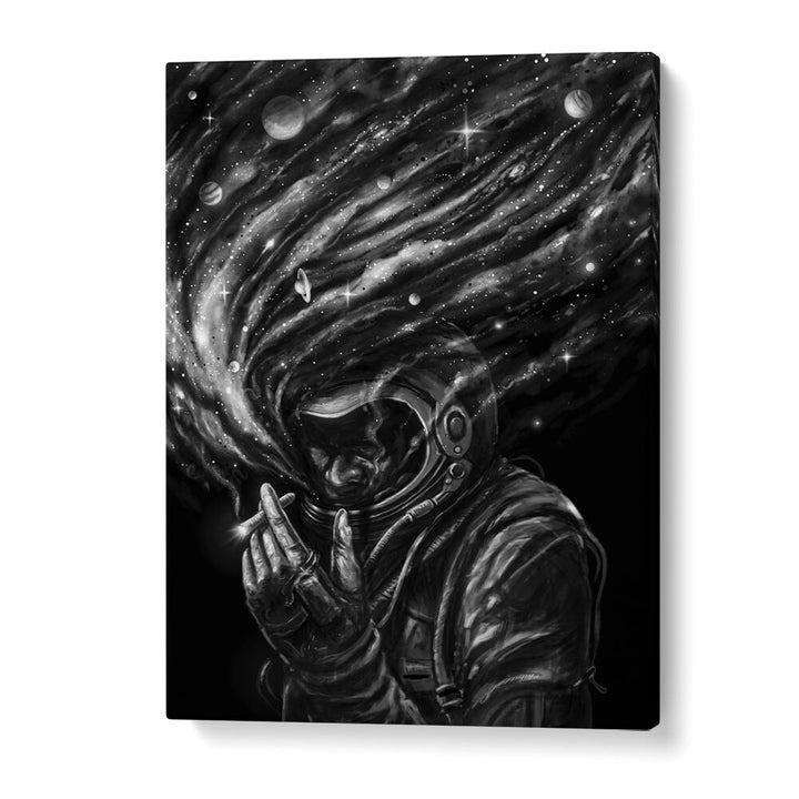 Space Joint By Francis Minoza Astronaut & Nasa Paintings, Space Art Prints Artwork in Gallery Wrap
