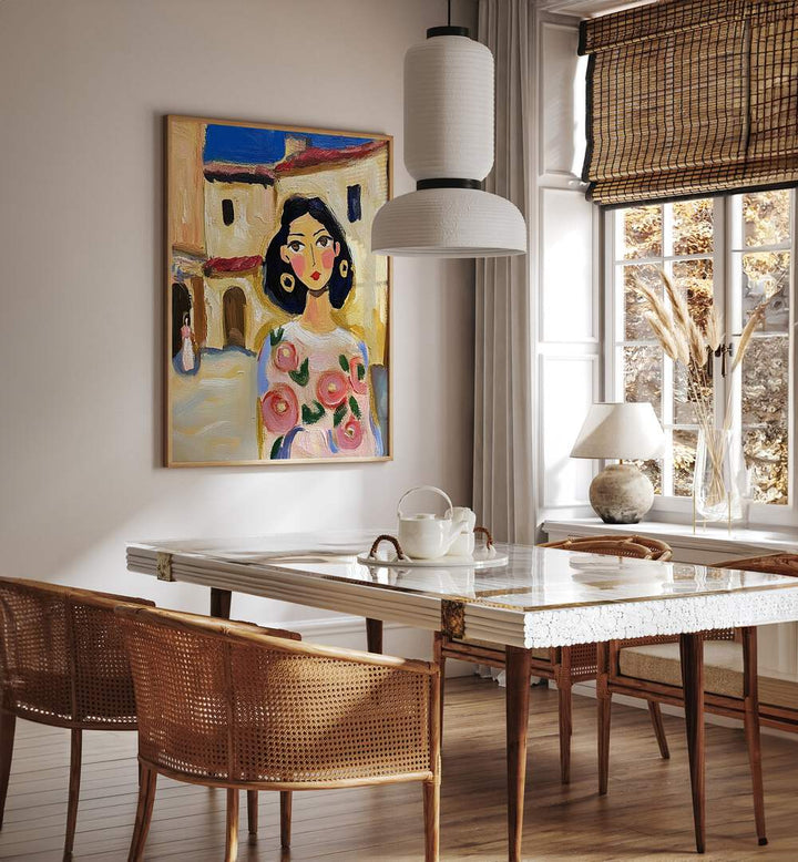 Vibrant artwork featuring the SPAIN GIRL, capturing the essence of Spanish culture in stylish decor.