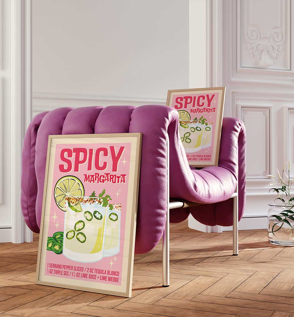 SPICY MARGS , BAR & CAFE ART