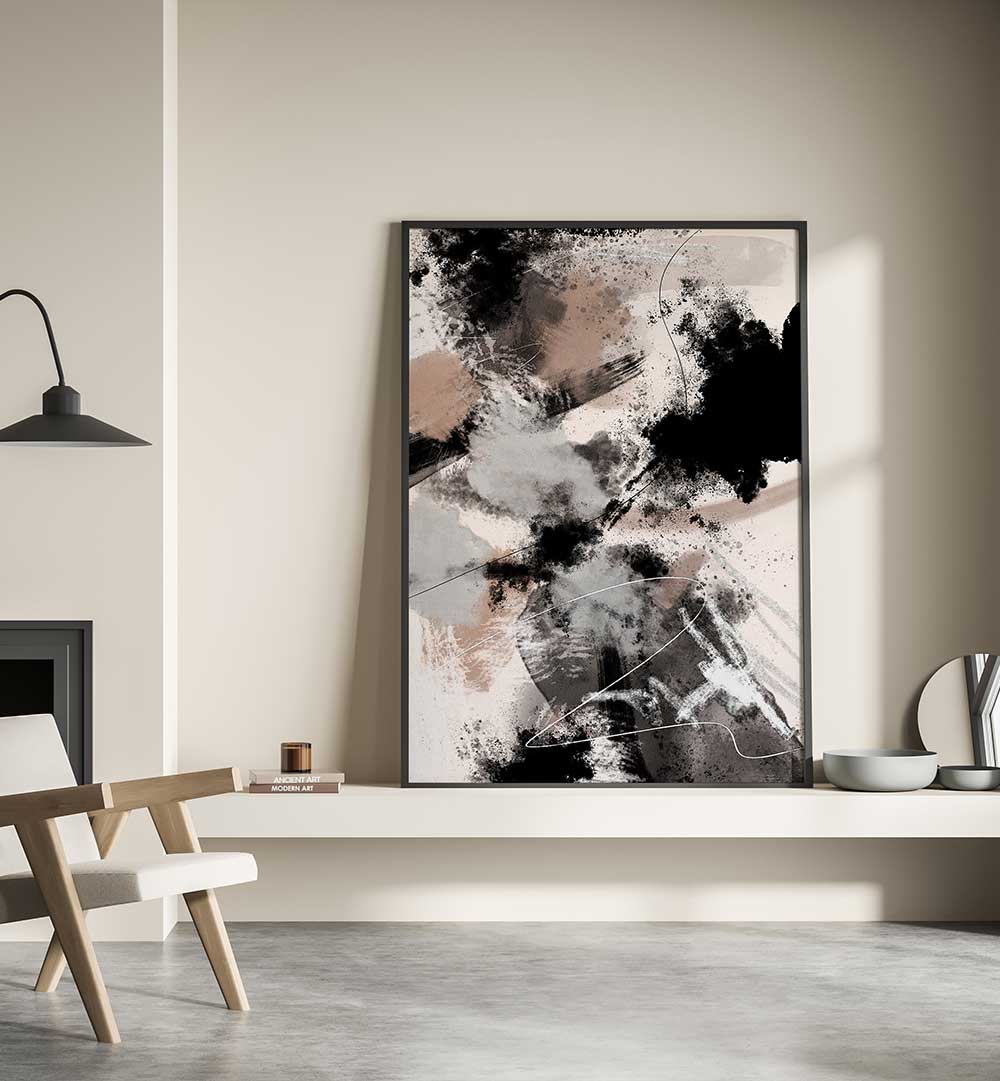 Transform your space with SPLASH STORM, ABSTRACT PAINTINGS featuring vibrant colors and dynamic textures.