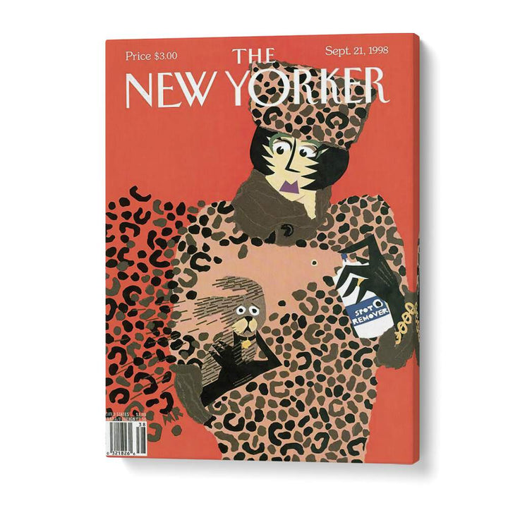 Spot Check By Michael Roberts - New Yorker Magazine 21 Sept 1998 Artwork in Gallery Wrap