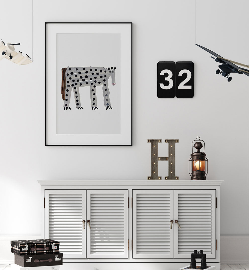 SPOTTED CREATURE , KIDS ROOM PAINTINGS