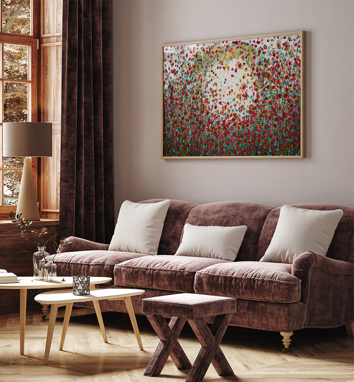 SPRING FEVER , FLORAL FLOWER PAINTINGS