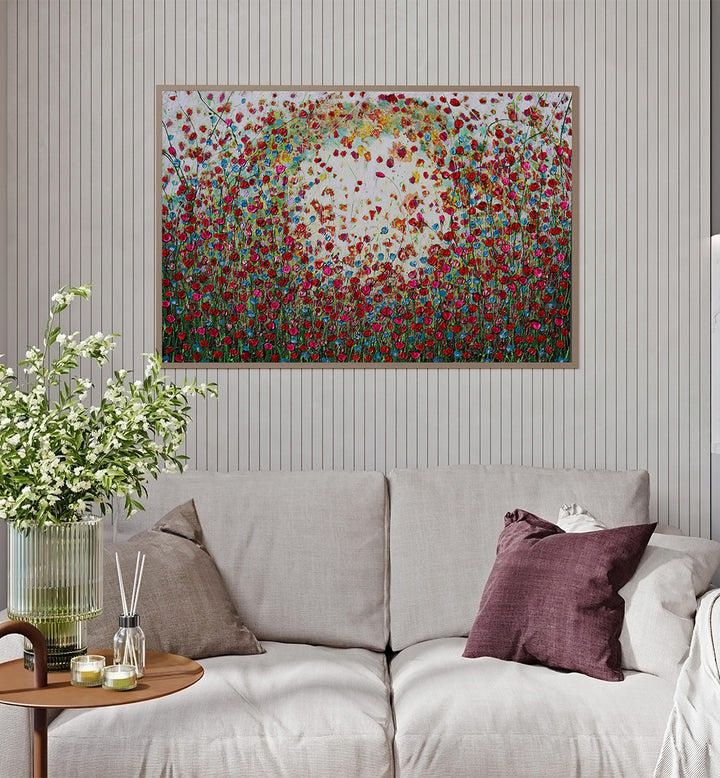 SPRING FEVER , FLORAL FLOWER PAINTINGS